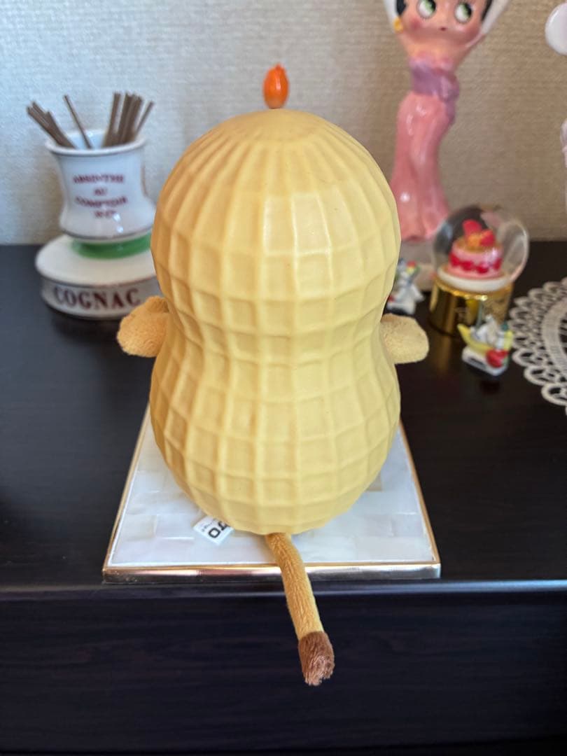 バムとケロ らくちゃん ぬいぐるみ 廃番 ピーナッツ殻