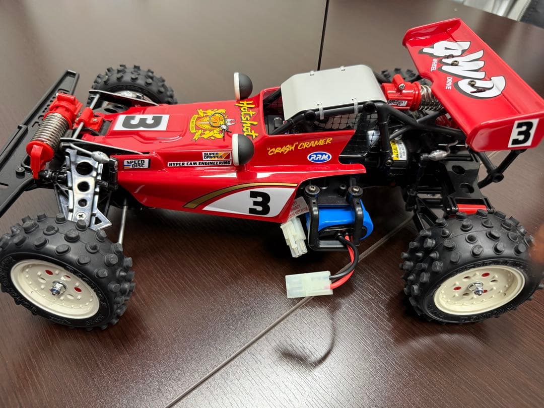 4WD Crash Crasher 赤 ラジコンカー 1/10