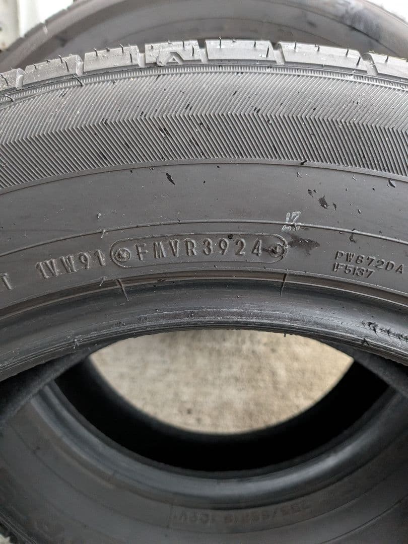 DUNLOP 18インチ サマータイヤ 255/55r18 引き取り可能