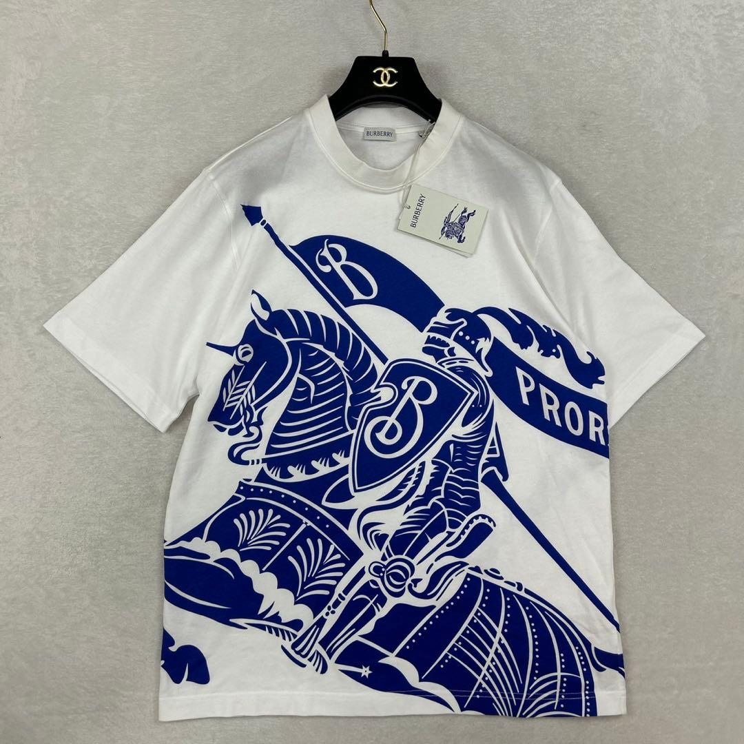 K367 BURBERRY バーバリー 現行 M タグ付き Tシャツ メンズ
