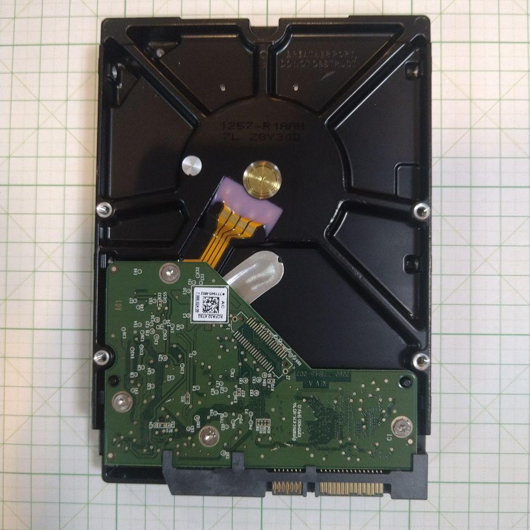 WD Blue 3TB 内蔵型ハードディスク3.5㌅ 使用時間 3421時間