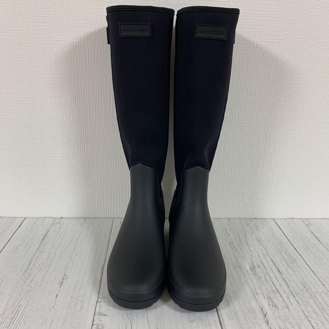 【超美品】HUNTERリファインド トール ネオプレン ジップ ブーツ24㎝