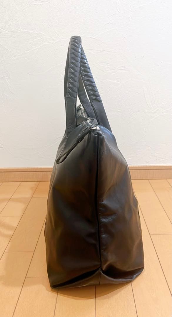 cornelian taurus コーネリアンタウラス レザーボストンバッグ黒