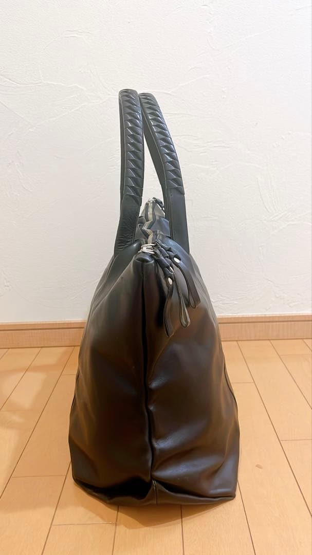 cornelian taurus コーネリアンタウラス レザーボストンバッグ黒