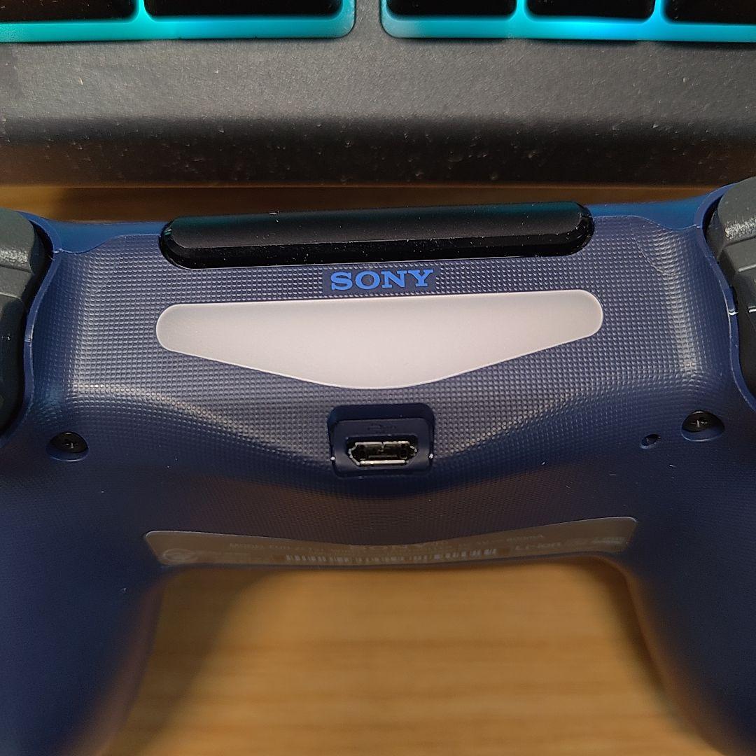 DUALSHOCK 4 ワイヤレスコントローラー ミッドナイトブルー ほぼ未使用