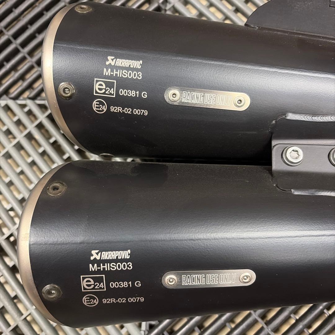  R12 nineT AKRAPOVIC スリップオンマフラー EC仕様