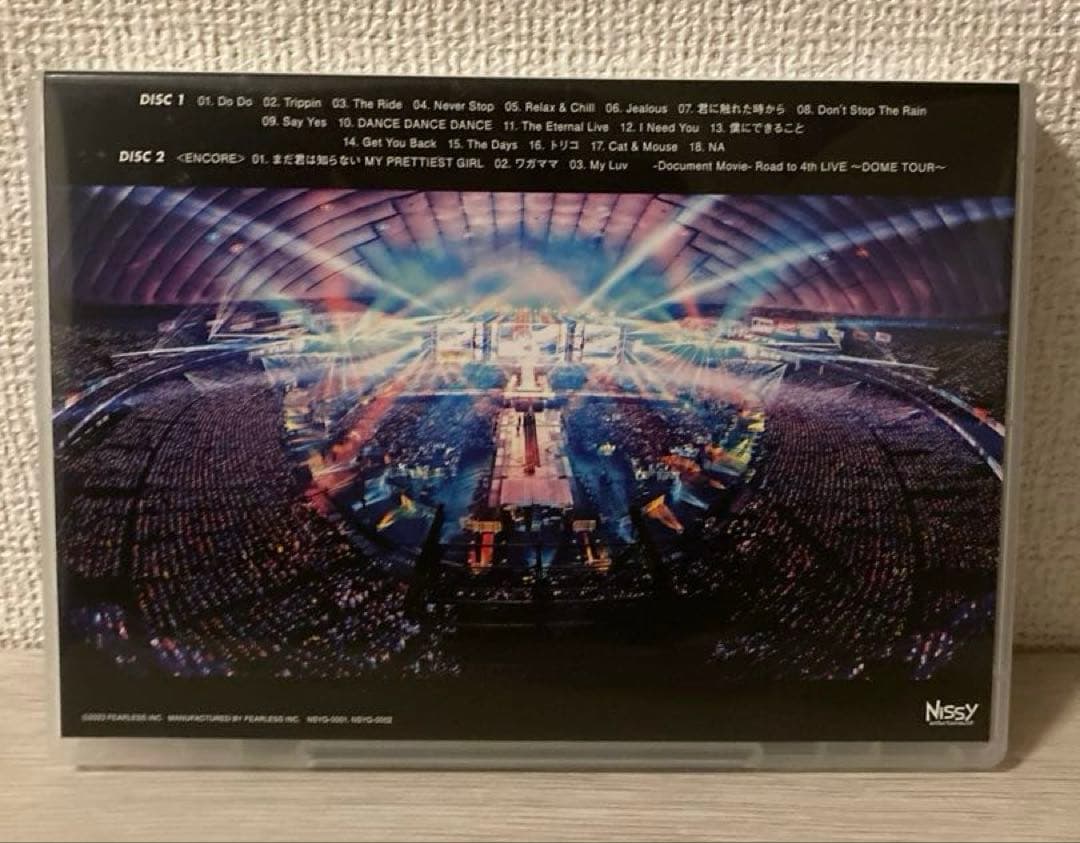 ミュージック Nissy 4th LIVE -DOME TOUR- DVD