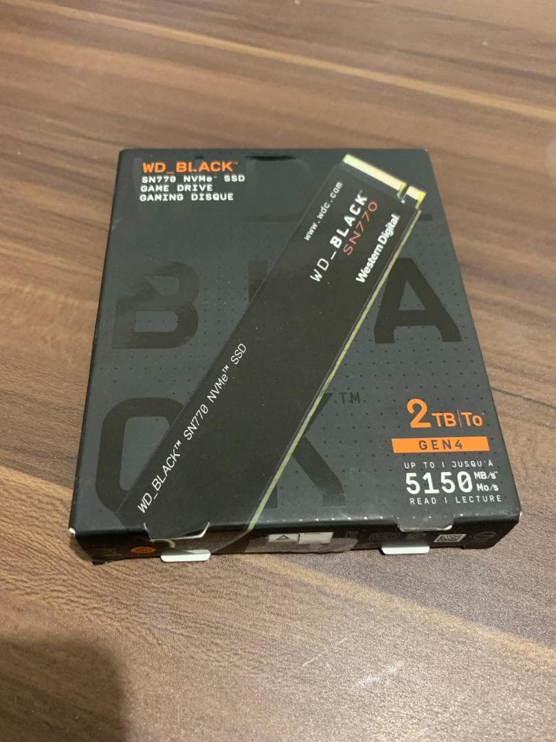【新品・未開封】WDS200T3X0E WD_BLACK SN770 2TB