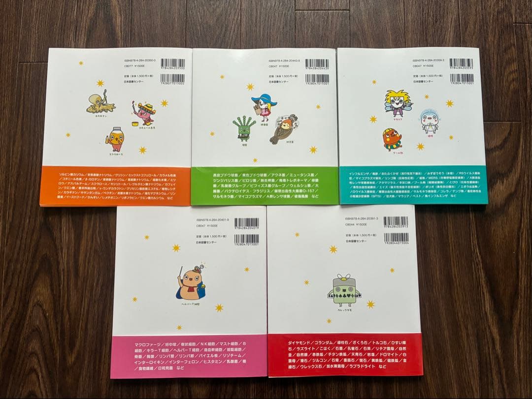 キャラクター図解シリーズ　5冊セット　帯付