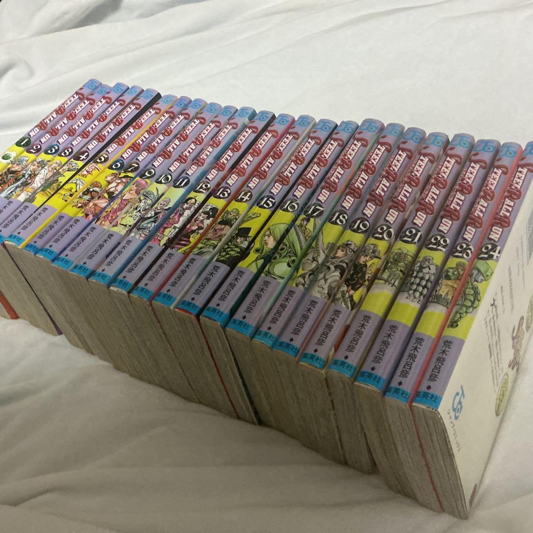 スティールボールラン全巻セットジョジョの奇妙な冒険