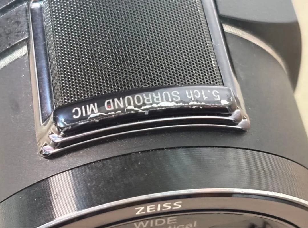【動作良好】Sony ソニー 4Kビデオカメラ FDR-AX45 ブラック