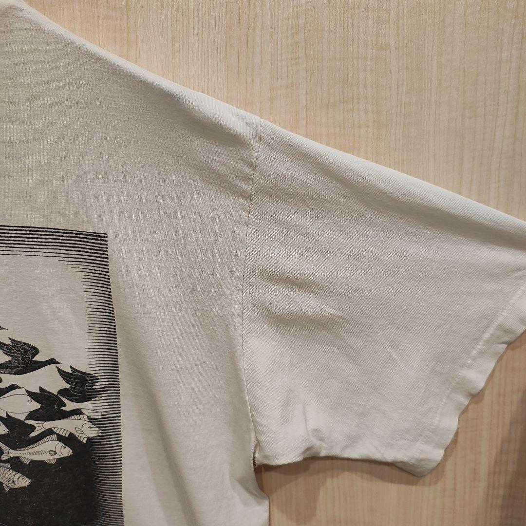 90年代 USA製 M.C ESCHER エッシャー Tシャツ 両面プリント