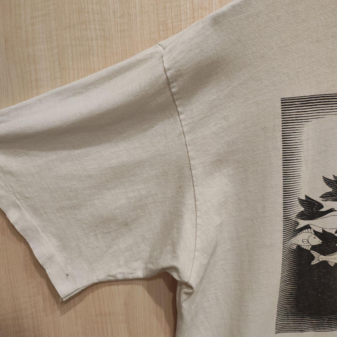 90年代 USA製 M.C ESCHER エッシャー Tシャツ 両面プリント