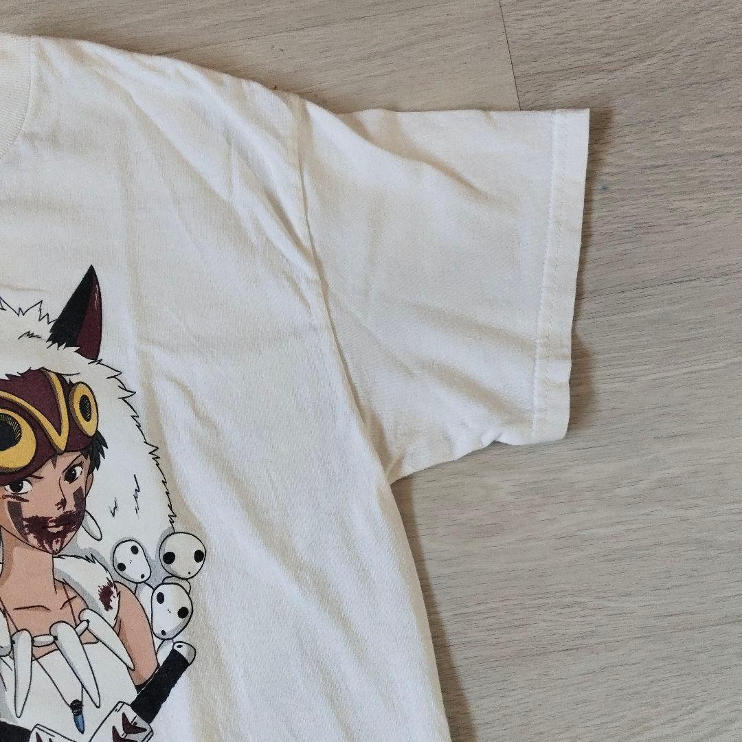 【希少】公式 もののけ姫 ヴィンテージTシャツ M スタジオジブリ 白