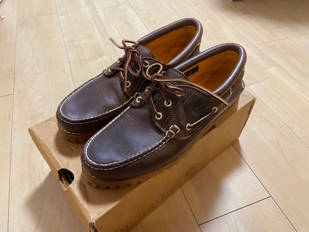 Timberland ティンバーランド　スリーアイ　3eye ブラウン　美品