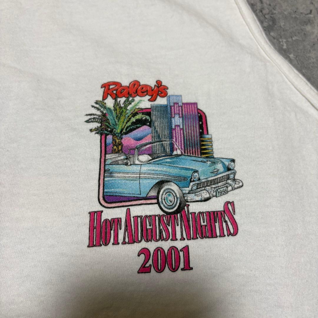 00s Hanes USA製　ヴィンテージ　タンクトップ　クラッシックカー