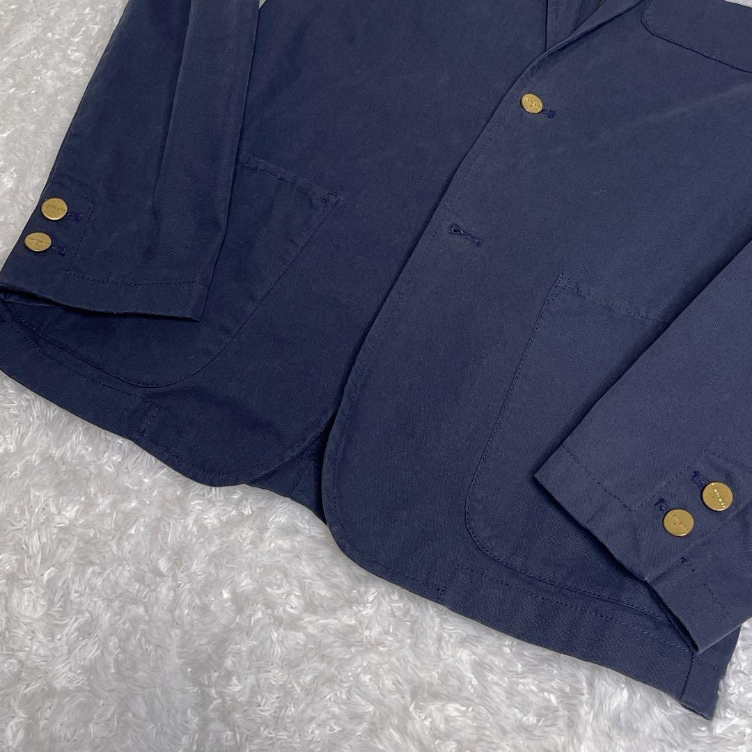 Carhartt × Adam Kimmel 金ボタン テーラードジャケット 紺