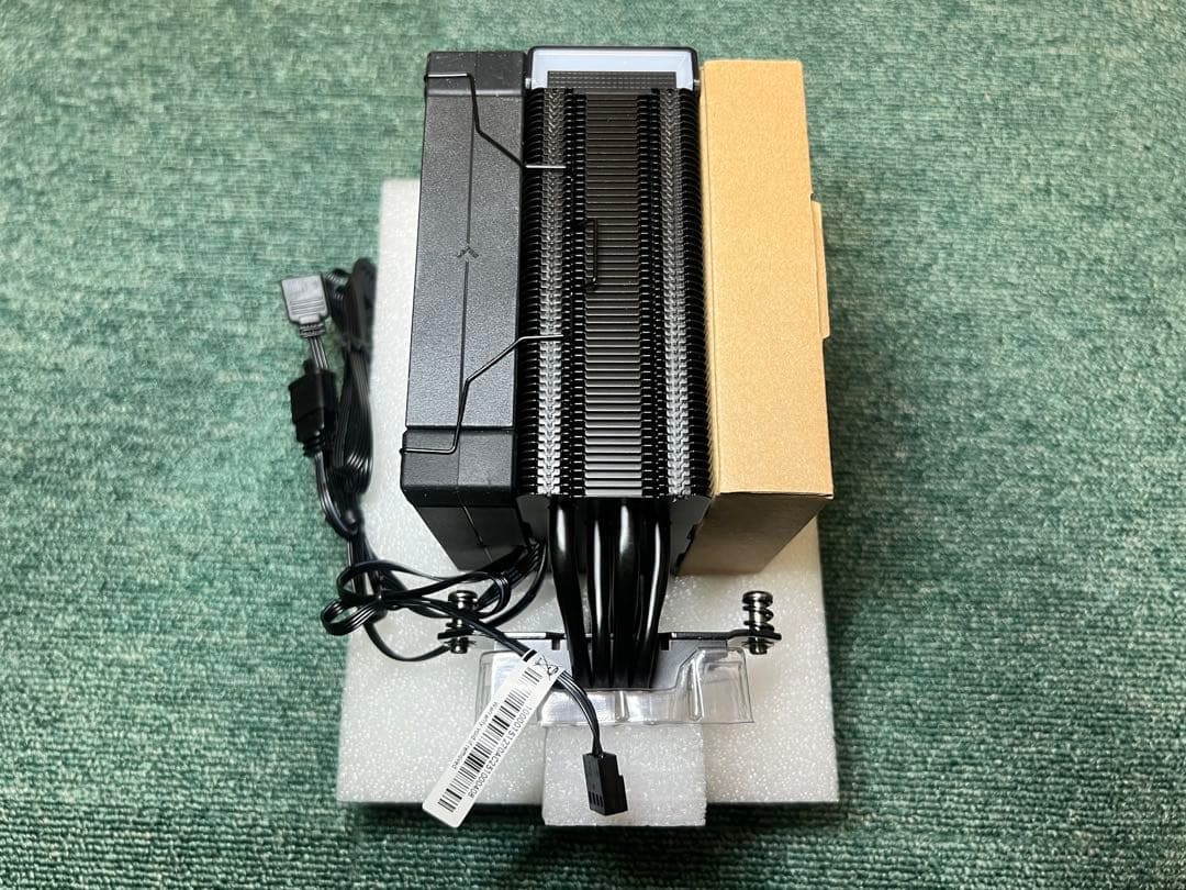 【新品未使用】AK400 DIGITAL PRO BLACK CPUクーラー