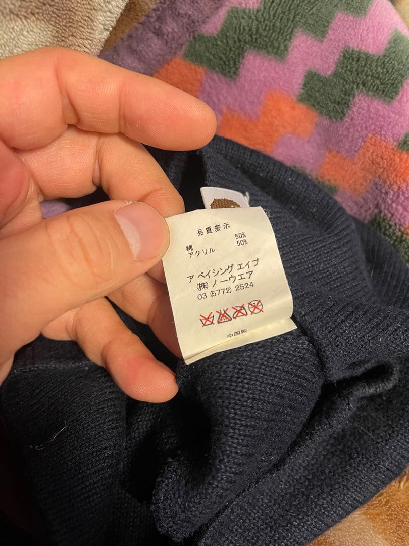 S*P様 激レア‼︎ NIGO着　APE エイプ　TWINSTA ニットキャップ