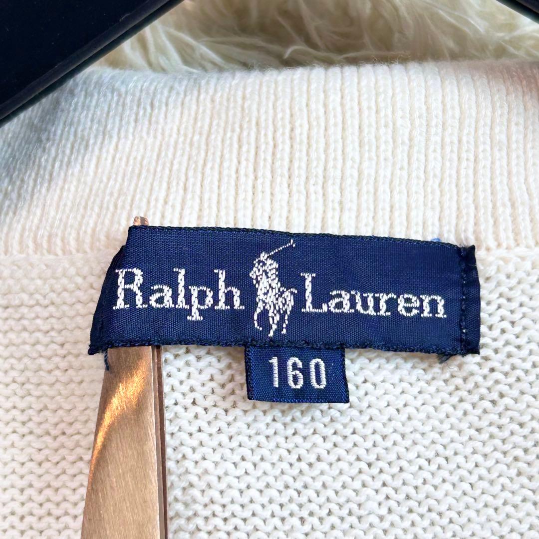 【Ralph Lauren✨️希少サマーニット】Y2K 襟付き ポニー 刺繍 M