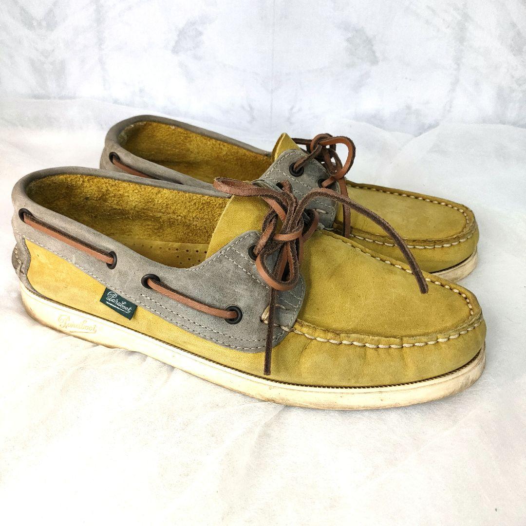 パラブーツ Paraboot BARTH MARINE ヌバックバイカラー6.5