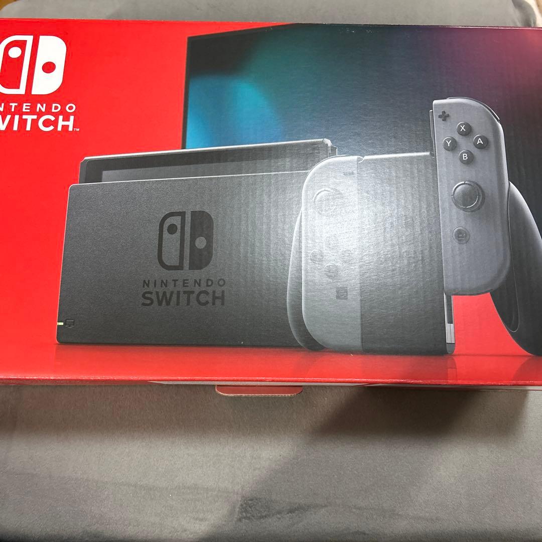 箱有り　Nintendo Switch グレー 本体
