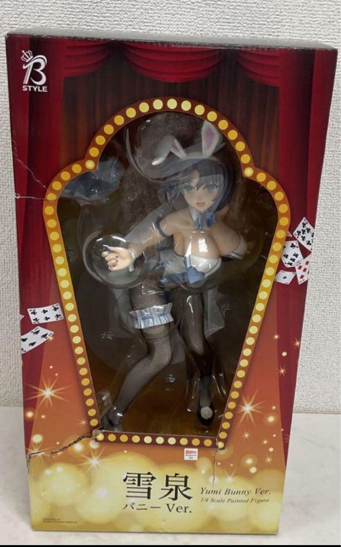 【美品】閃乱カグラフィギュア 2体セット 雪泉 夜桜 バニー