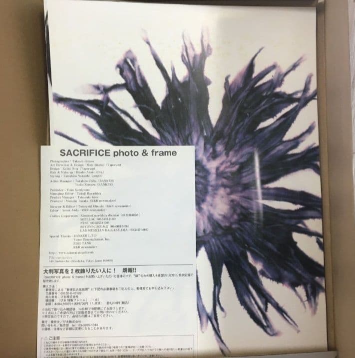 BUCK-TICK 櫻井敦司 photo 大判ポスター Surface
