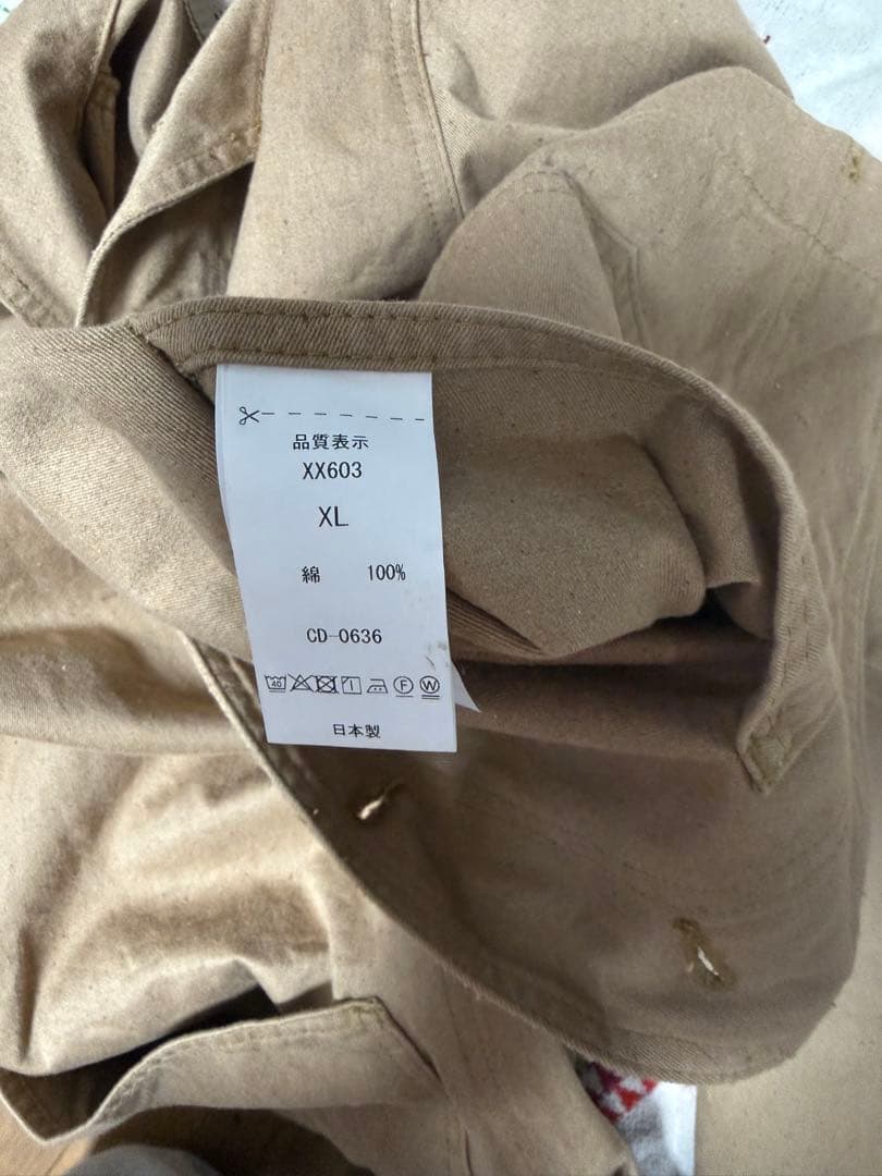 BIG JOHN U.S. EXTRA CHINOS ジャケット XXサイズ