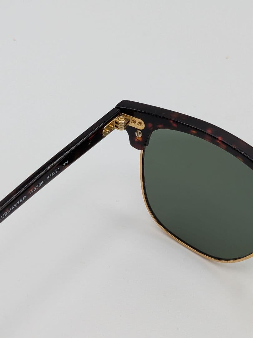 Ray-Banレイバンクラブマスター RB3016ブラウンS2②