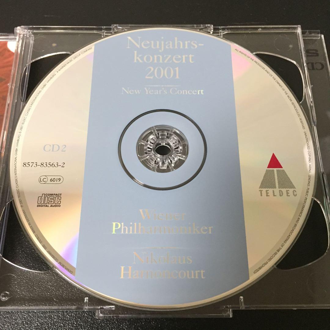 【売約済】アーノンクール／ニューイヤー・コンサート 2001  2CD