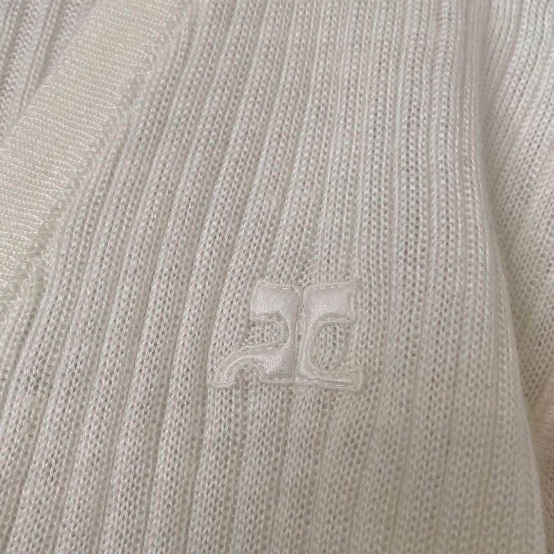 美品　courrèges vintage フランス製　カーディガン