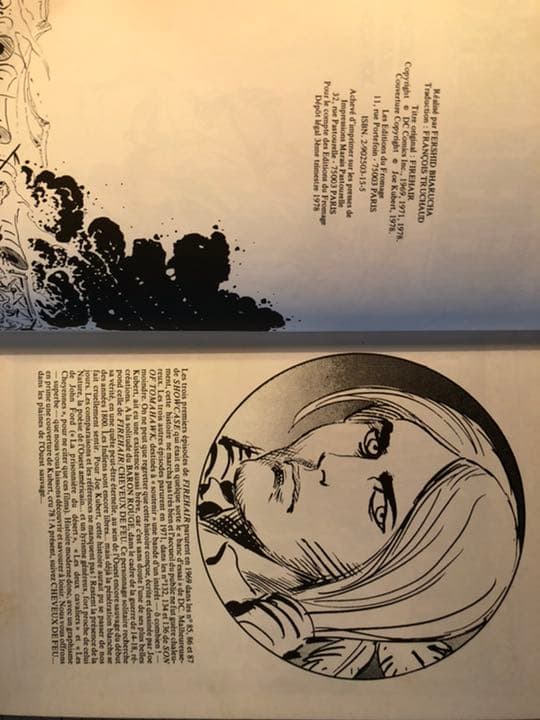 CHEVEUX DE FEU/Joe kubert/ 1978年 USA
