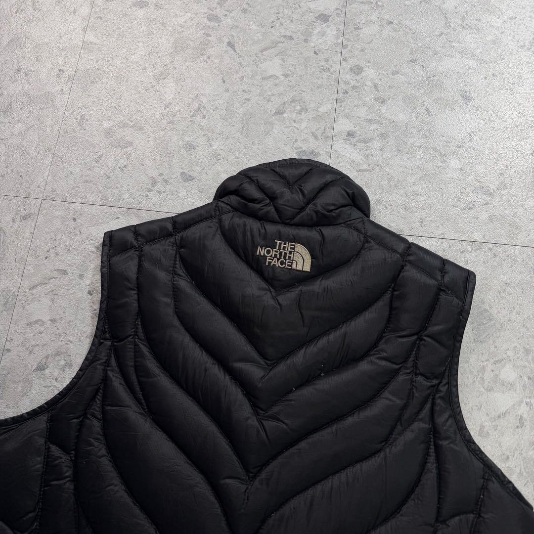 【希少】センターロゴ THE NORTH FACE ダウンベスト 黒 ブラック