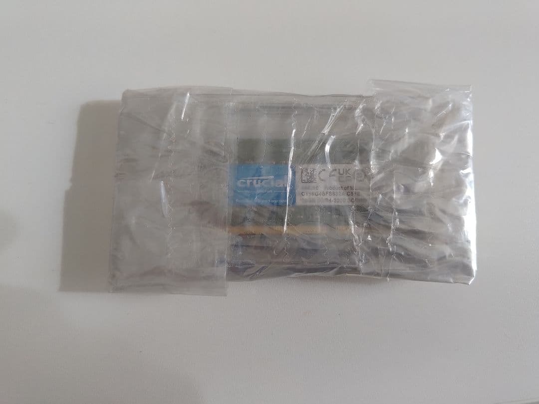 【新品・未開封】DDR4-3200 16GB×2枚 Crucial