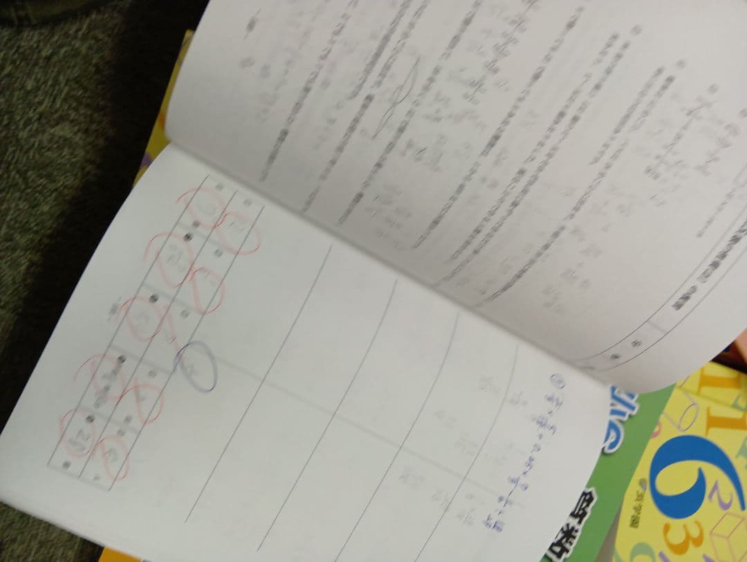 浜学園　小6　 国算理/計算テキスト　2026年受験使用　中古　状態おおむね良