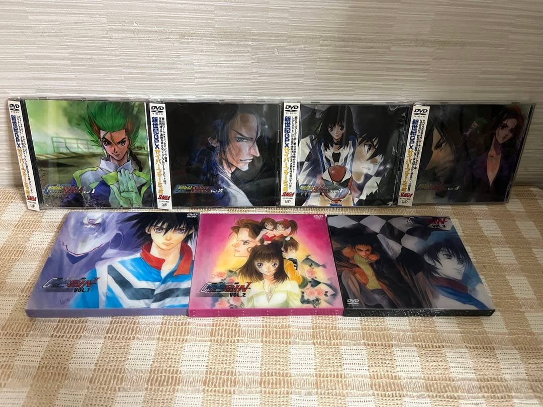 新世紀GPXサイバーフォーミュラ OVA全14巻セット DVD