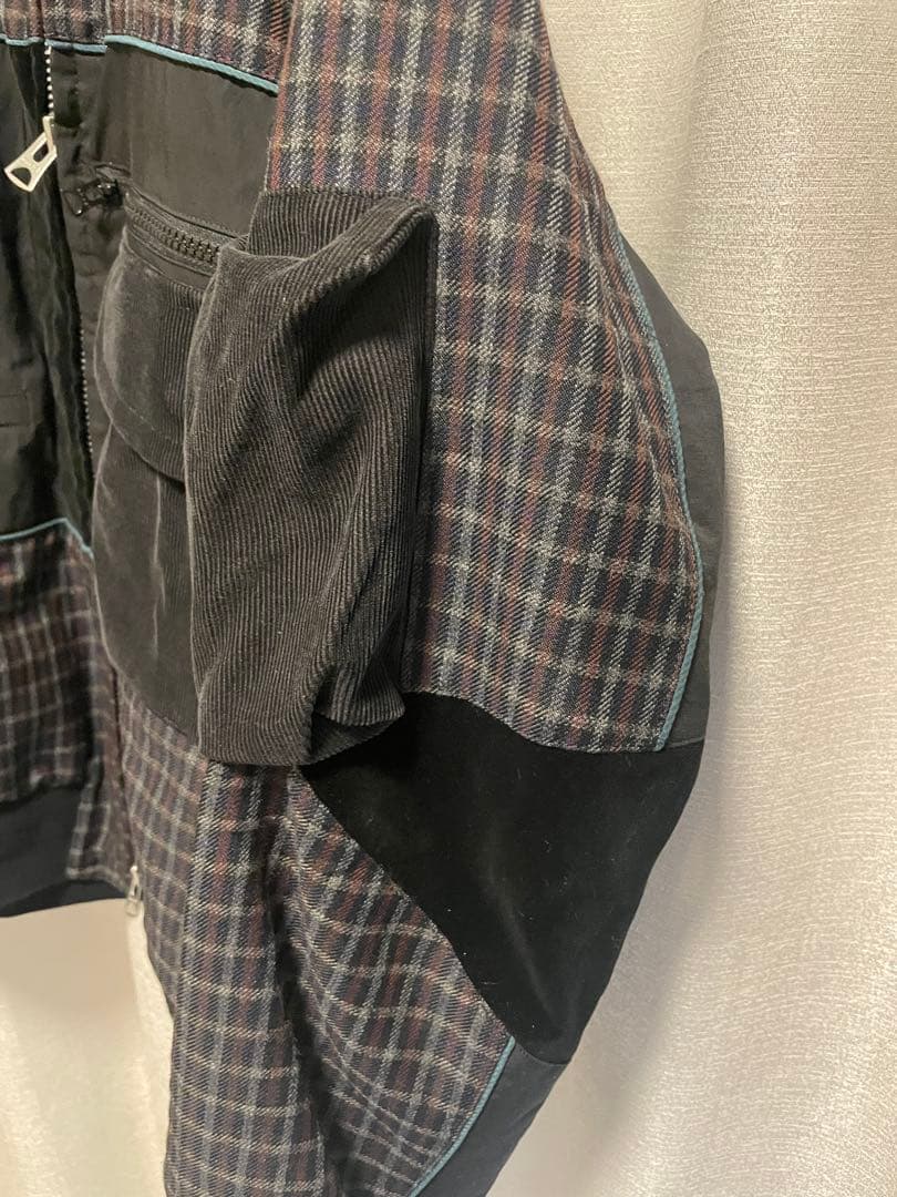 sacai サカイ 19AW ドッキングブルゾンジャケット 19-02087M