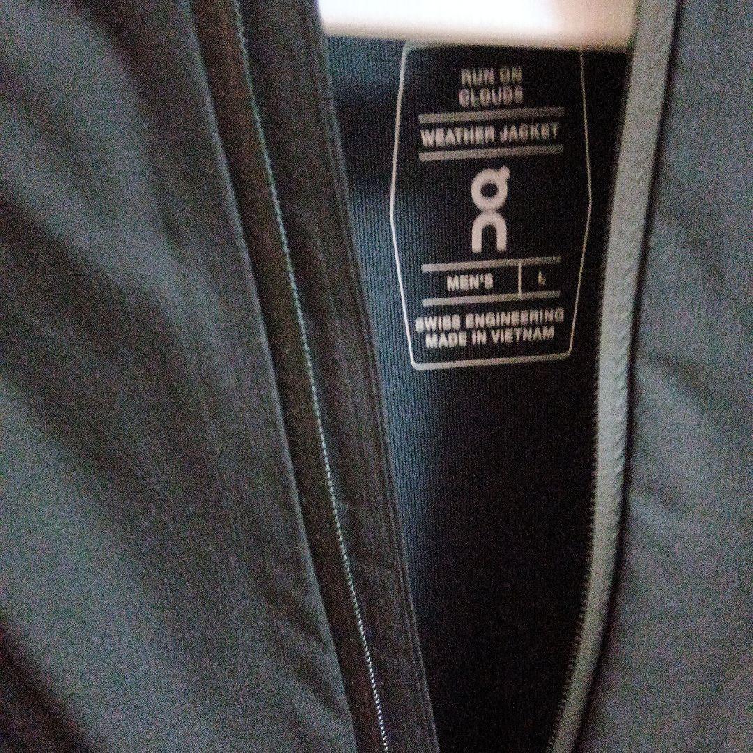 On Weather Jacket オン ウェザージャケット ブラック 超軽量