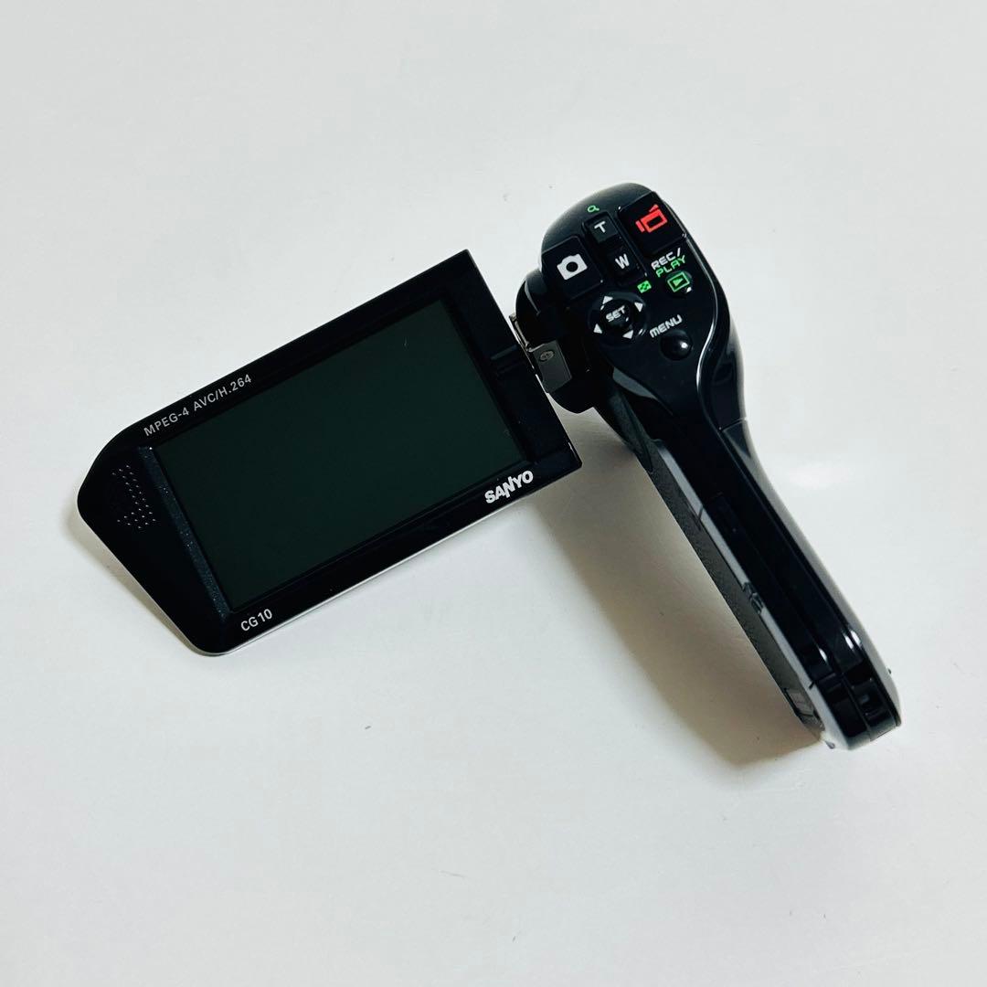 【付属品完備】SANYO デジタルムービーカメラ Xacti DMX-CG10