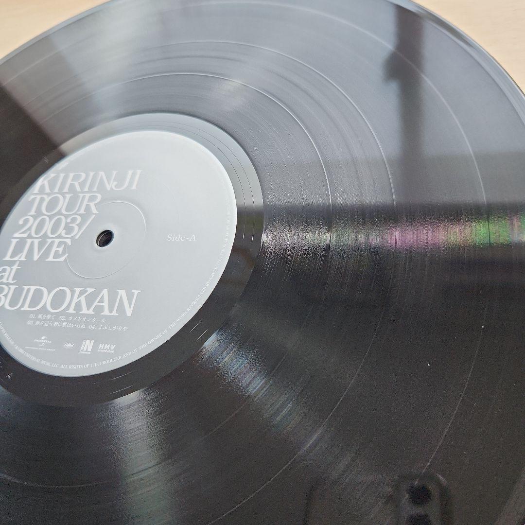 KIRINJI TOUR 2003/LIVE at BUDOKAN【LP】