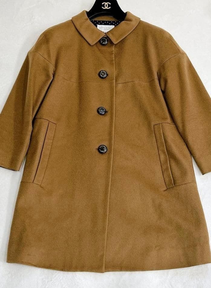 未使用級美品✨　マッキントッシュ　最高級　カシミヤ100% ステンカラーコート