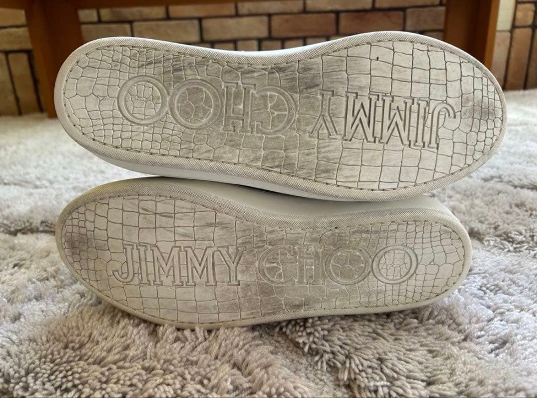 Jimmy Choo スタッズ ハイカットスニーカー