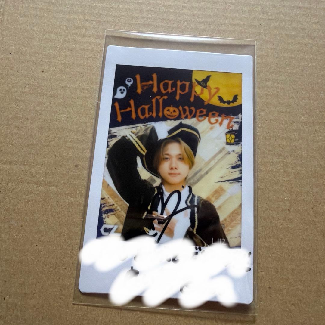 LIL LEAGUE 岡尾真虎 ＣＬ2023年ハロウィンチェキ