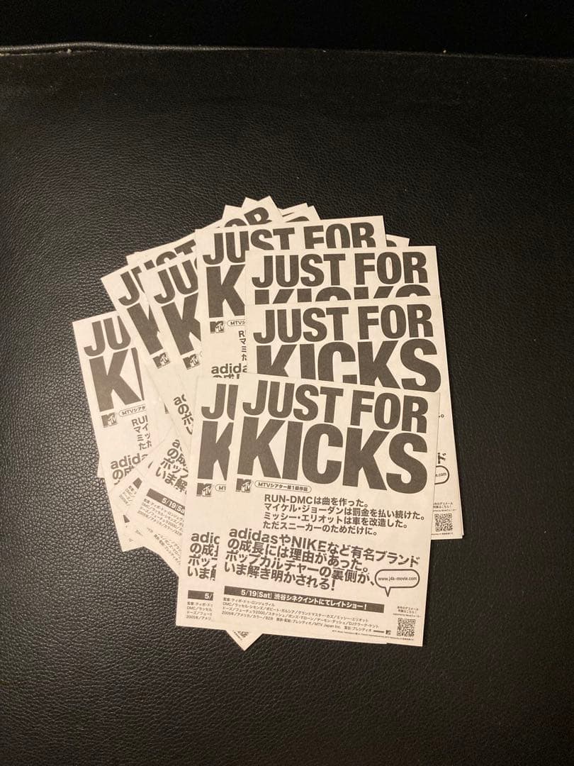 just for kicks dvd ステッカー20枚