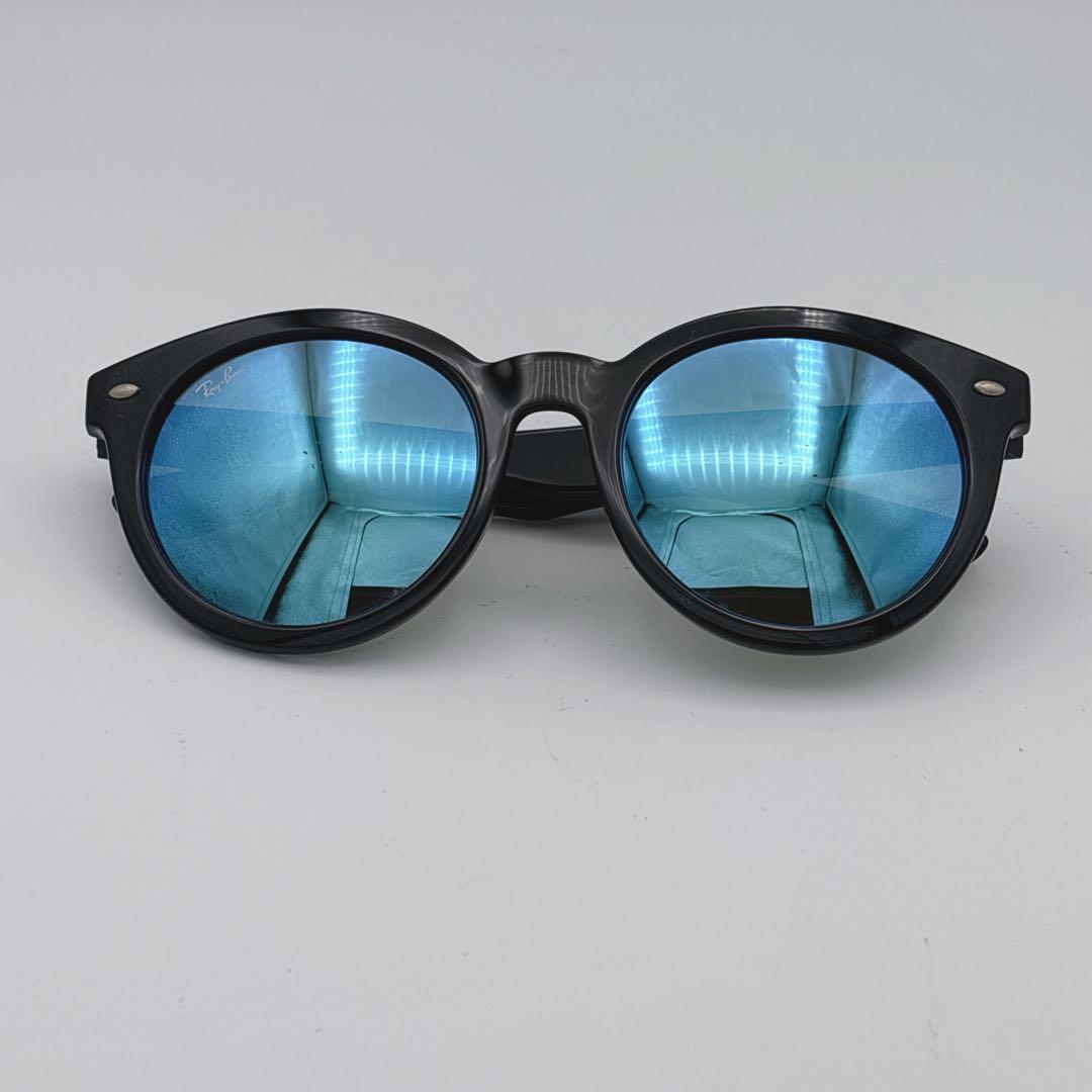 Ray-Ban レイバン サングラス ブルーレンズ オーバーサイズ アジアン