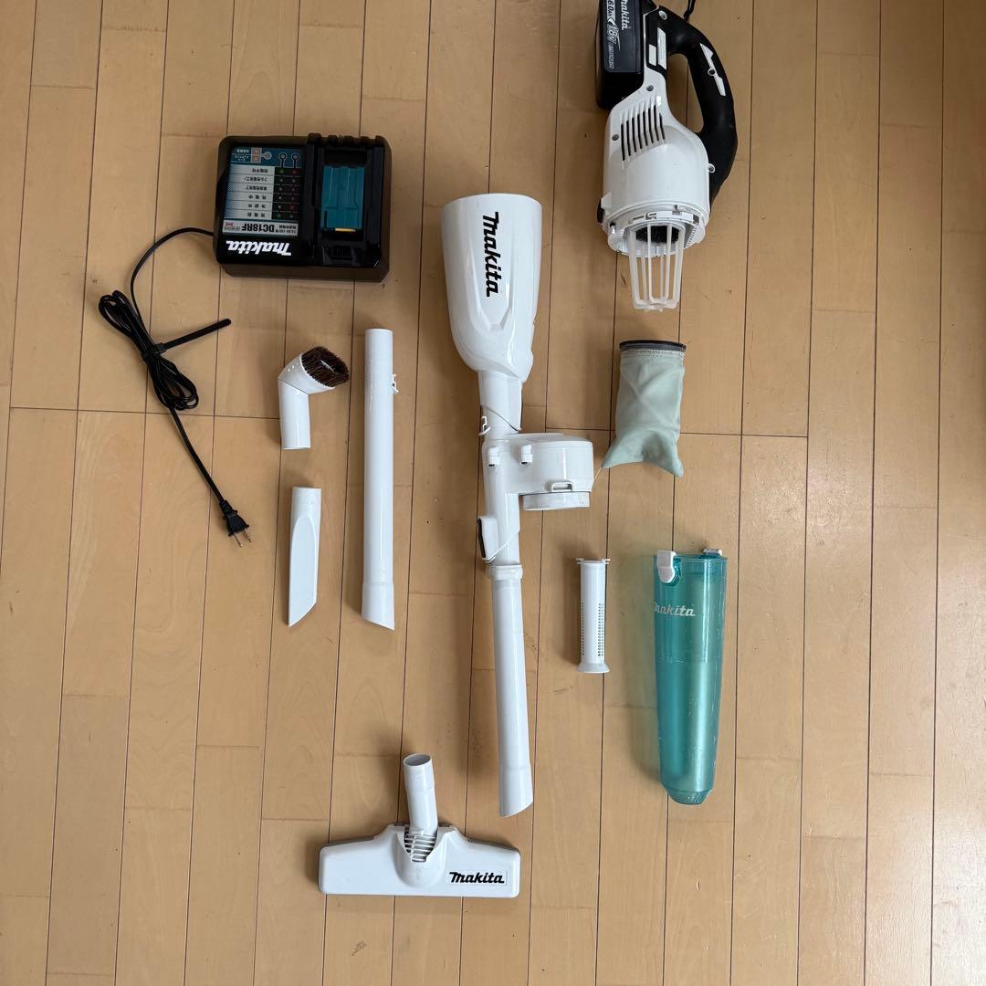 マキタ CL281FD 充電式クリーナ(白) 充電器・バッテリー付