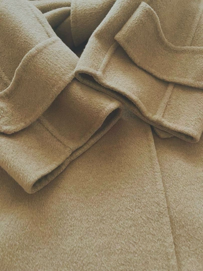 MaxMara ベージュ ダブルフェイスコート