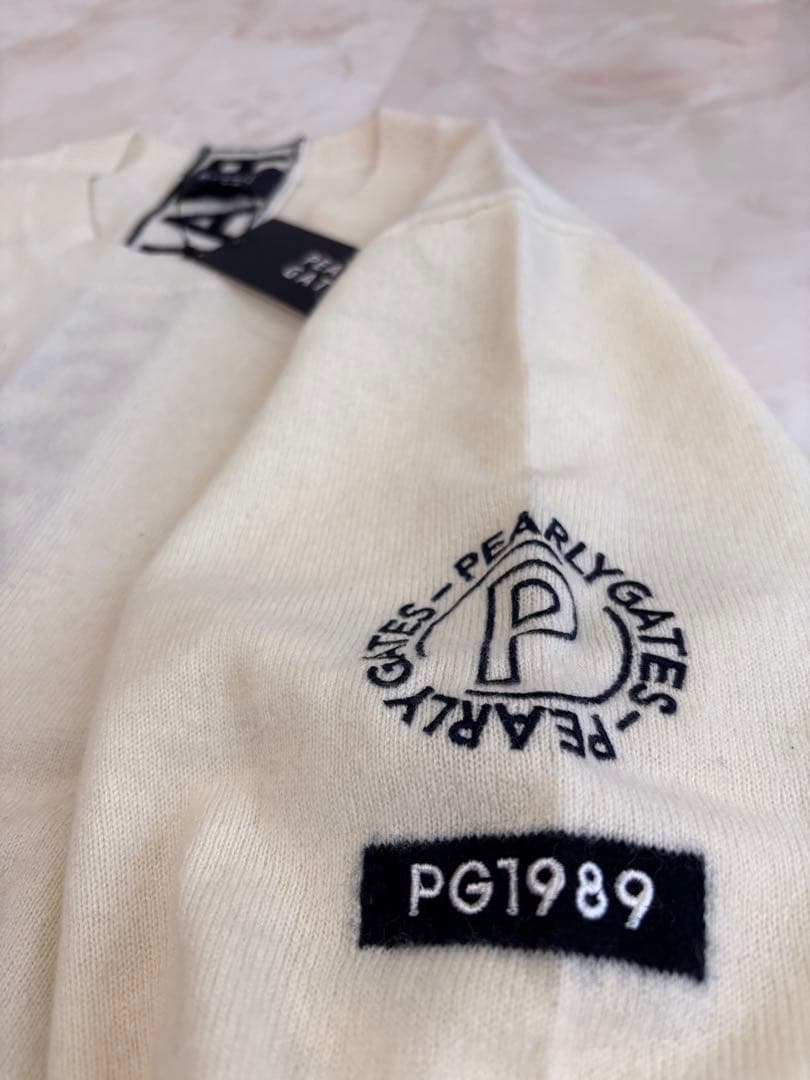 みなみ 新品タグ付き PEARLY GATES カシミヤセーター サイズ6