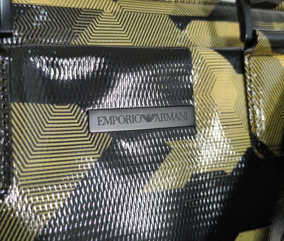 極美品✨ エンポリオアルマーニ 2way カモフラージュ ボストンバッグ